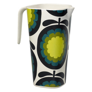 Orla Kiely 1.4L Bamboo Jug - Cantaloupe Melon Marine