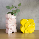 Orla Kiely Ceramic Layered Vase - Shadow Spot Flower Dandelion
