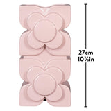 Orla Kiely Ceramic Layered Vase - Square Flower Rose