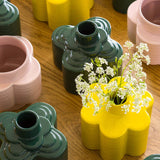 Orla Kiely Stem Vase - Spot Flower Rose