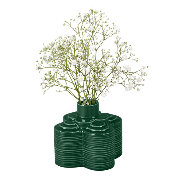 Orla Kiely Stem Vase - Striped Petal Seagrass