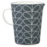 Orla Kiely Enamel Measuring Jug (Large) - Linear Stem Slate