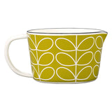 Orla Kiely Enamel Measuring Jug (Small) - Linear Stem Seagrass