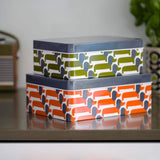 Orla Kiely Set of 2 Storage Tins - Dachshund