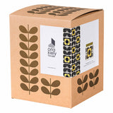 Orla Kiely Ceramic Storage Jar with Lid (1 Litre) - Scribble Square Flower Sunshine