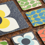 Orla Kiely Set of 6 Placemats - Scribble Square Flower