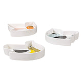 Orla Kiely Set of 3 Ceramic Snack Dishes/Bowls - Birds
