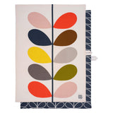 Orla Kiely Set of 2 Tea Towels - Multi Stem Slate