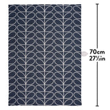 Orla Kiely Set of 2 Tea Towels - Multi Stem Slate
