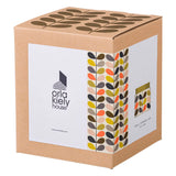 Orla Kiely Small Ceramic Storage Jar with Lid - Multi Stem