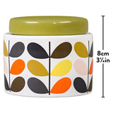 Orla Kiely Small Ceramic Storage Jar with Lid - Multi Stem