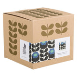 Orla Kiely Enamel Plant Pot with Saucer - Primrose Emerald