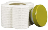 Orla Kiely Small Ceramic Flower Shaped Storage Jar - Pressed Flower