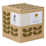 Orla Kiely Small Ceramic Flower Shaped Storage Jar - Pressed Flower