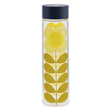 Orla Kiely 525ml Glass Water Bottle - Daisy Stem