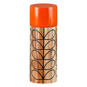 Orla Kiely Acacia Wood Salt/Pepper Mill - Solid Stem Slate