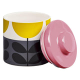 Orla Kiely Large Ceramic Storage Jar - Sunflower Ochre