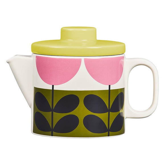 Orla Kiely Ceramic Teapot - Sunflower Candy