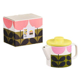 Orla Kiely Ceramic Teapot - Sunflower Candy