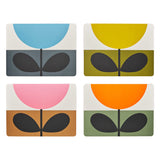 Orla Kiely Set of 4 Placemats - Sunflower Multi