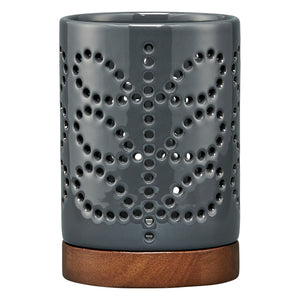 Orla Kiely Ceramic Lantern (Small) - Linear Stem Graphite