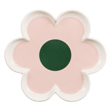 Orla Kiely Ceramic Trinket Tray - 6 Petal Flower Pastel Pink