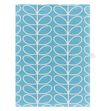 Orla Kiely Set of 2 Tea Towels - Scallop Flower Sky