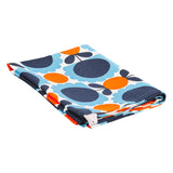 Orla Kiely Set of 2 Tea Towels - Scallop Flower Sky