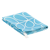 Orla Kiely Set of 2 Tea Towels - Scallop Flower Sky