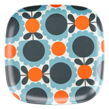 Orla Kiely Bamboo Side Plate - Scallop Flower Sky