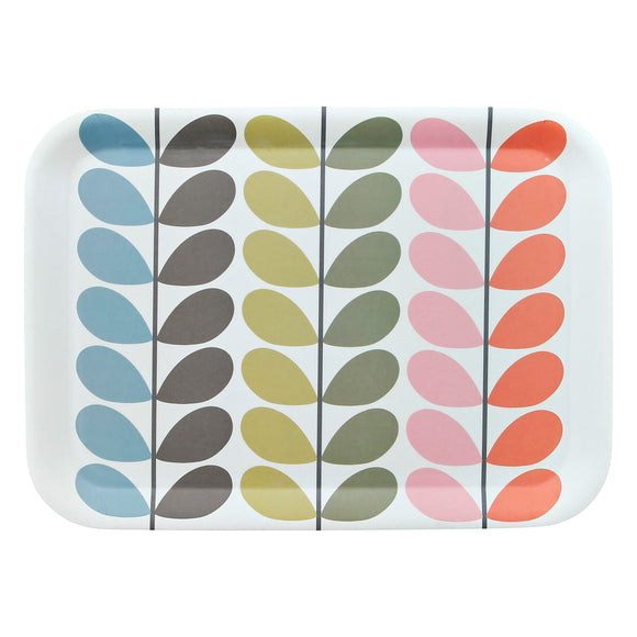 Orla Kiely Bamboo Tray - Solid Stem Multi