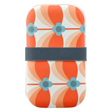 Orla Kiely Bamboo 2-Tier Lunch Box - Butterfly Stem Bubblegum