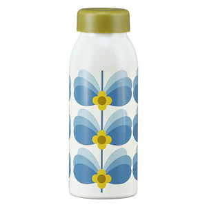 Orla Kiely 500ml Insulated Bottle - Butterfly Stem Sky