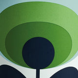 Orla Kiely Enamel Mug (500ml) - 70s Oval Flower Apple (Green)