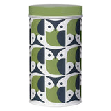 Orla Kiely Set of 3 Storage Tins/Canisters - Assorted Animals (Elephant, Owl, Hen)