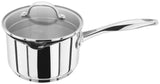 Stellar 7000 5 Piece Stainless Steel Draining Saucepan Set (S7C1D)