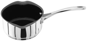 Stellar 7000 14cm 0.8L Stainless Steel Non-Stick Milk Pan (S7201)