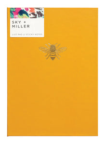 Sky & Miller - Bee Orange Notebook