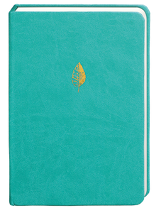 Sky & Miller - Leaf Teal Notebook