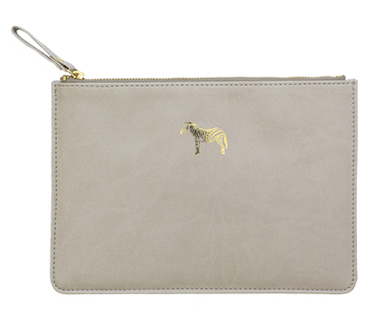 Sky & Miller - Zebra Pebble Pouch