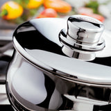 Stellar 1000 4 Piece Stainless Steel Saucepan Set (S6A1)