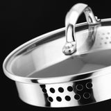 Stellar 7000 5 Piece Stainless Steel Draining Saucepan Set (S7C1D)