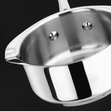 Stellar 7000 14cm 0.8L Stainless Steel Milk Pan (S701)