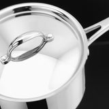 Stellar 7000 5 Piece Stainless Steel Saucepan Set (S7C1)