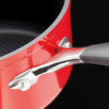 Stellar 5 Piece Forged Saucepan Set Non-Stick Ruby Red (S3C1R)