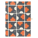 Orla Kiely Set of 2 Tea Towels - Orange Elephant