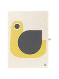 Orla Kiely Set of 2 Tea Towels - Yellow Hen